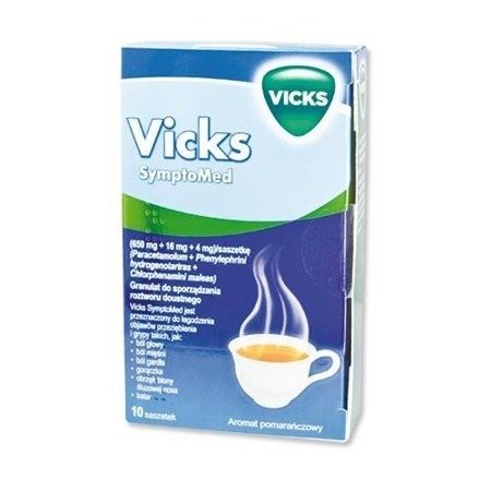 Vicks SymptoMed pomarańczowy x 10sasz