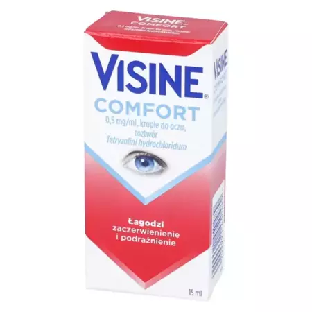 Visine Comfort krople do oczu, roztwór 0,5mg/ml