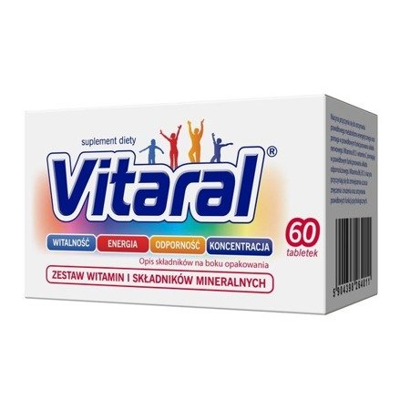 Vitaral, 60 tabletek drażowanych
