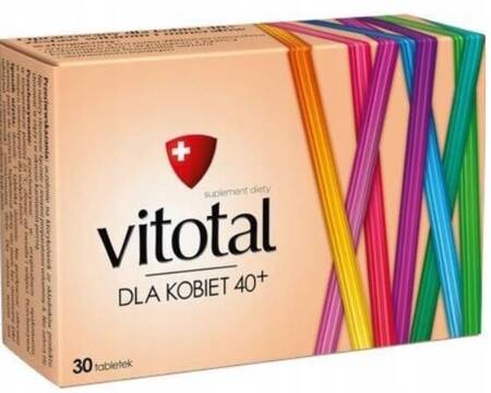 Vitotal Dla Kobiet 40+, 30 tabletek