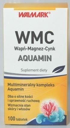 WMC Wapń-Magnez-Cynk AQUAMIN tabl.*100