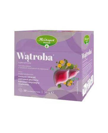 Wątroba herbata, 20 torebek po 1,8 g