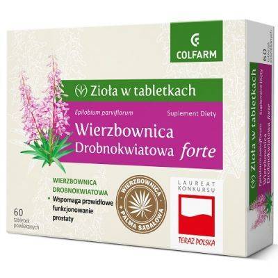 Wierzbownica drobnokwiat. forte 60 tabetek powlekanych