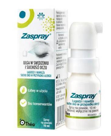 Zaspray spray na powieki, 10 ml