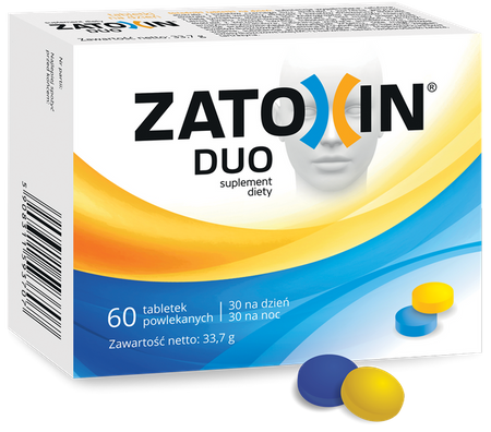 Zatoxin duo 60 tabletek powlekanych (30+30tabl.)