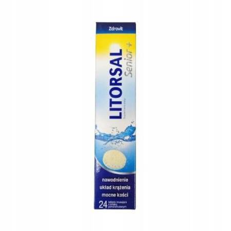 Zdrovit Litorsal Senior, 24 tabletki