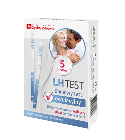 Zyskaj Zdrowie Test Owulacyjny LH 5szt.