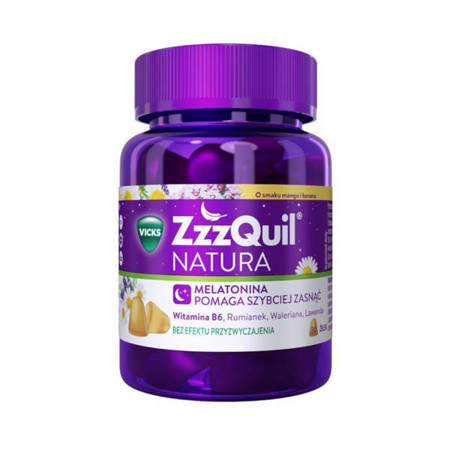 Zzzquil Natura o smaku mango/banan, 30 żelek