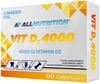 Allnutrition VIT D3 4000, 60 kapsułek