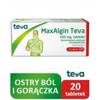 MaxAlgin Teva 500mg 20 tabletek