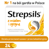 Strepsils miód/cytryna x 24 pastylki